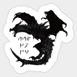 FUS RO DAH Alduin Sticker